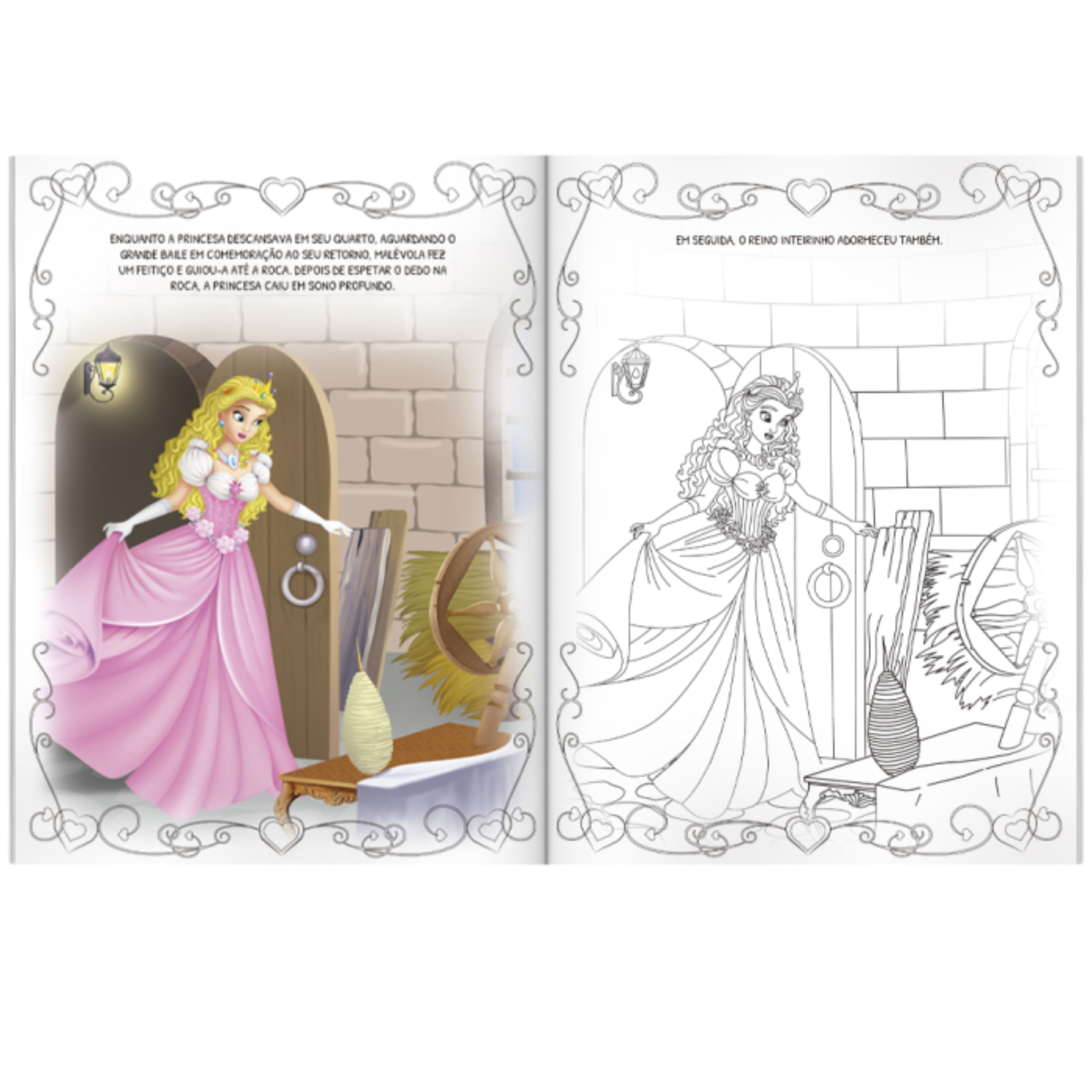 Livro Princesas Para Colorir Todolivro - papelariamalibu